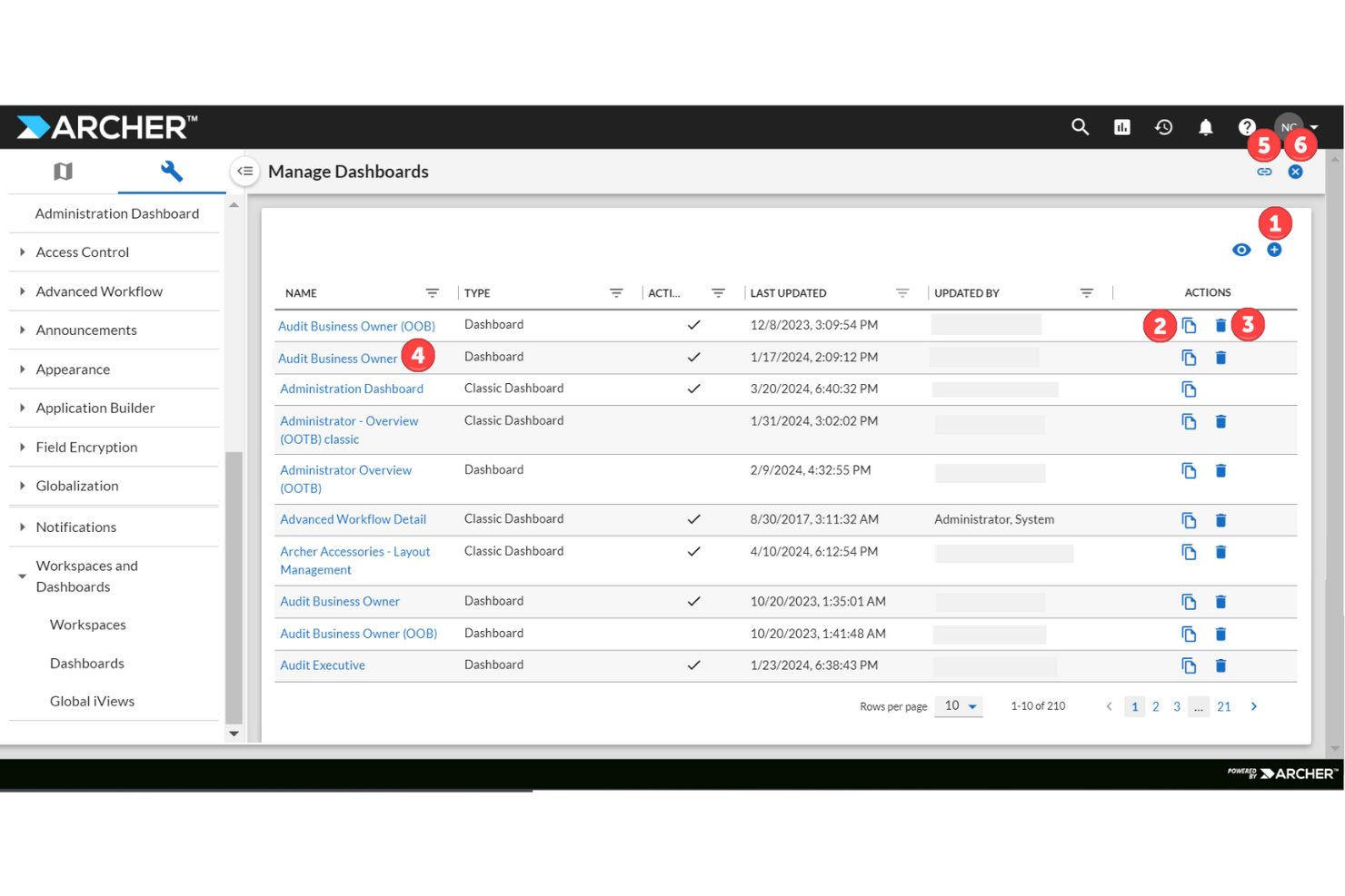 Archer screenshot - 17 Best Internal Audit Management Software for 2026