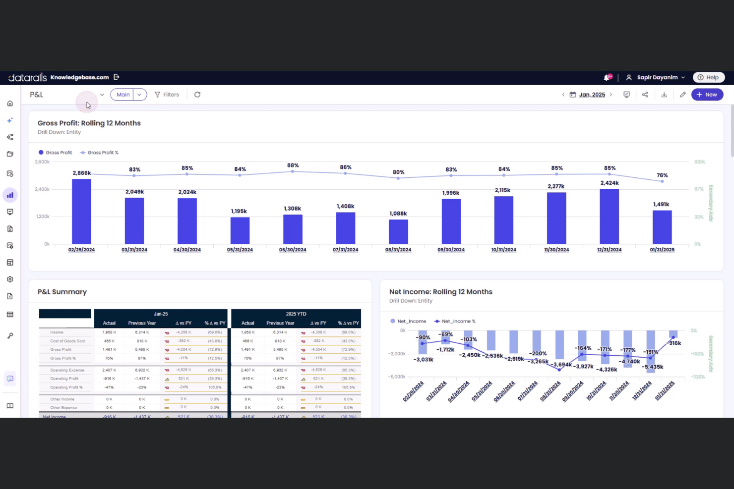 DataRails screenshot - 16 Best Automated Financial Reporting Software Picked for 2026