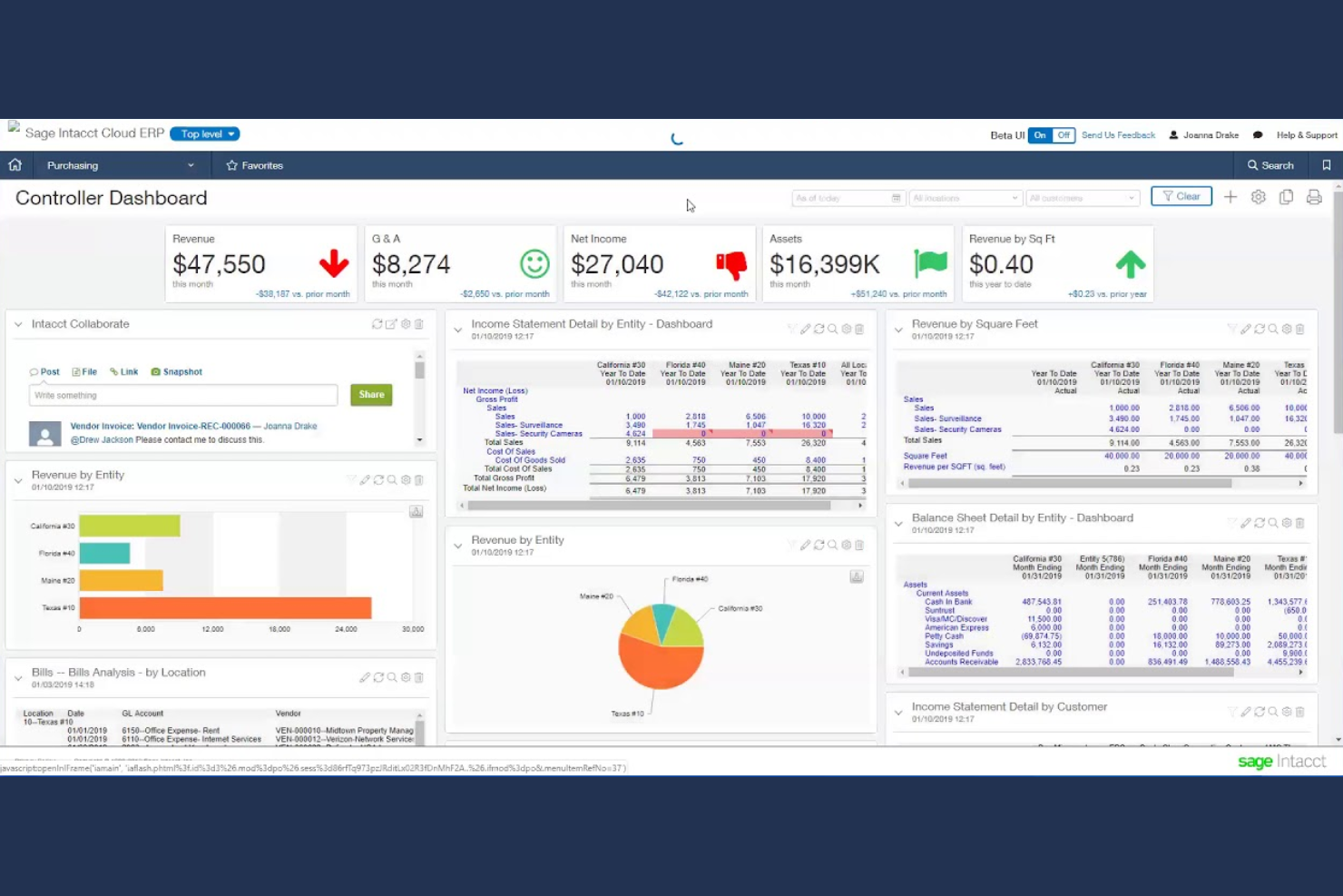 Sage Intacct screenshot - 16 Best Automated Financial Reporting Software Picked for 2026