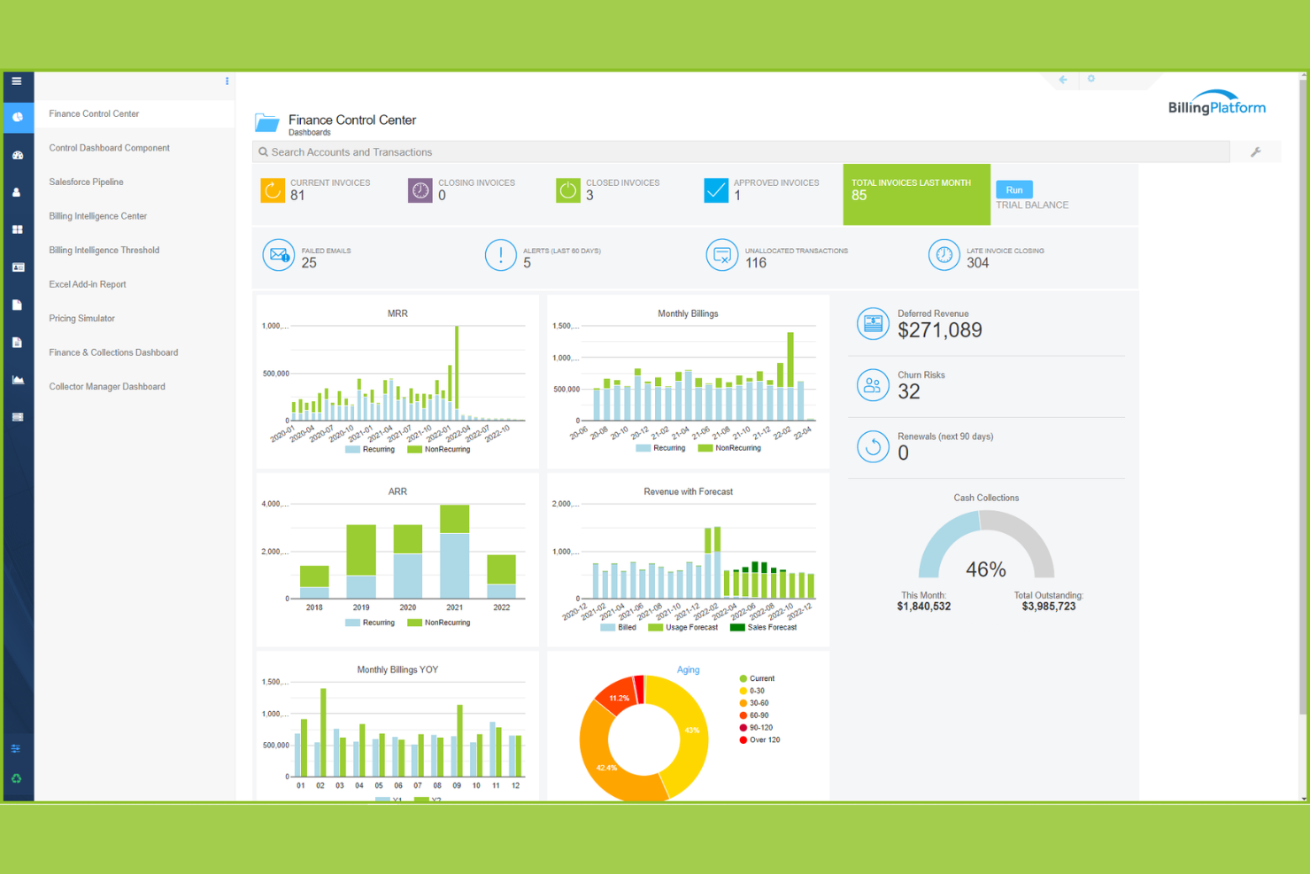 BillingPlatform screenshot - 10 Best Enterprise Billing Software in 2026