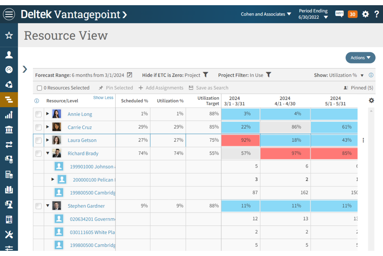 Deltek Vantagepoint screenshot - 10 Best Billing Software for Professional Services in 2026