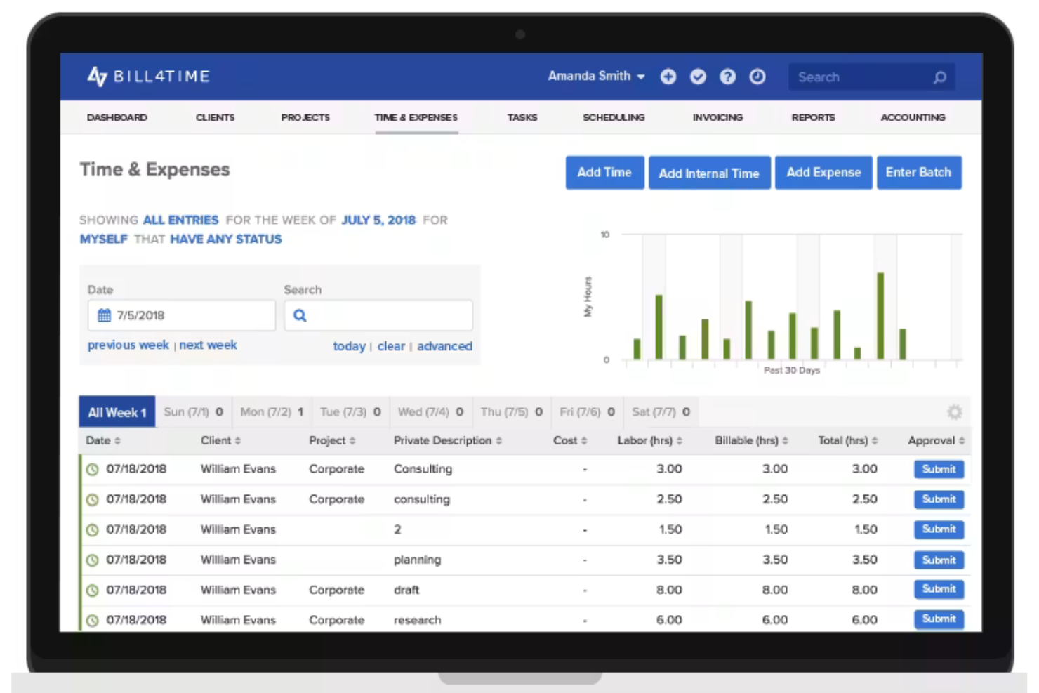 Bill4time screenshot - 10 Best Billing Software for Professional Services in 2026