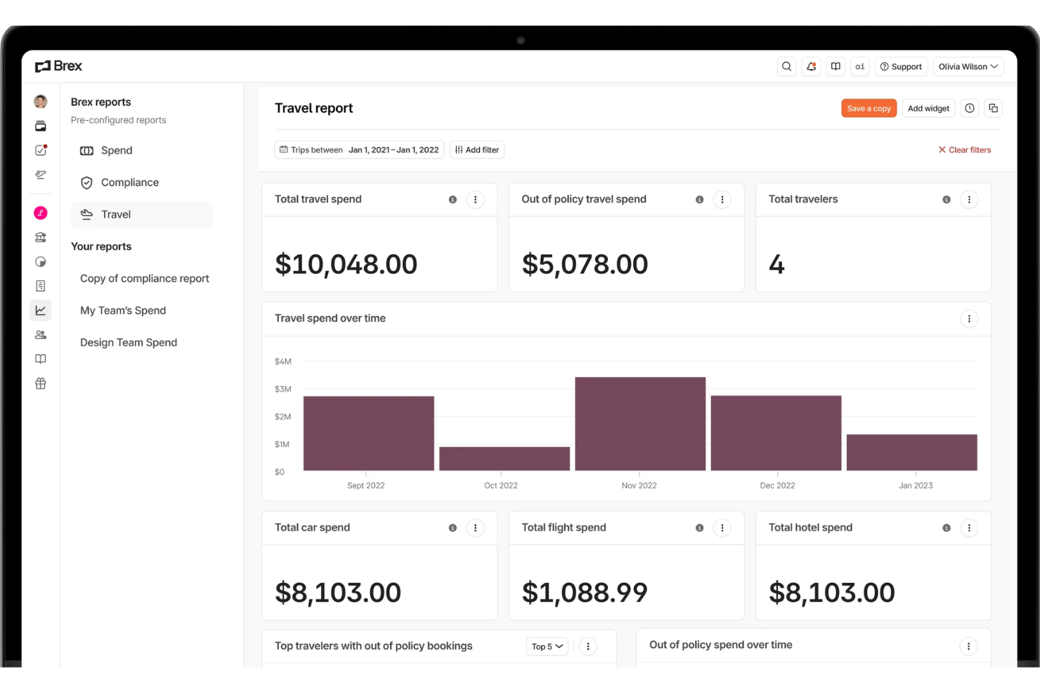 Brex screenshot - 10 Best Corporate Payment Solutions in 2026