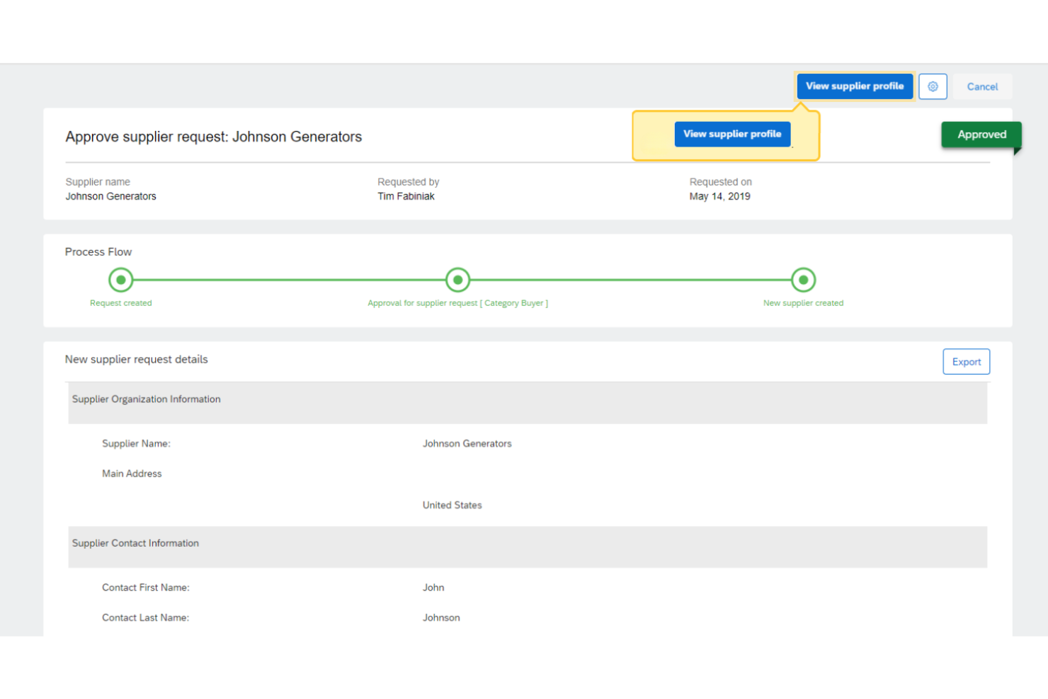 SAP Ariba screenshot - 10 Best Coupa Alternatives In 2026