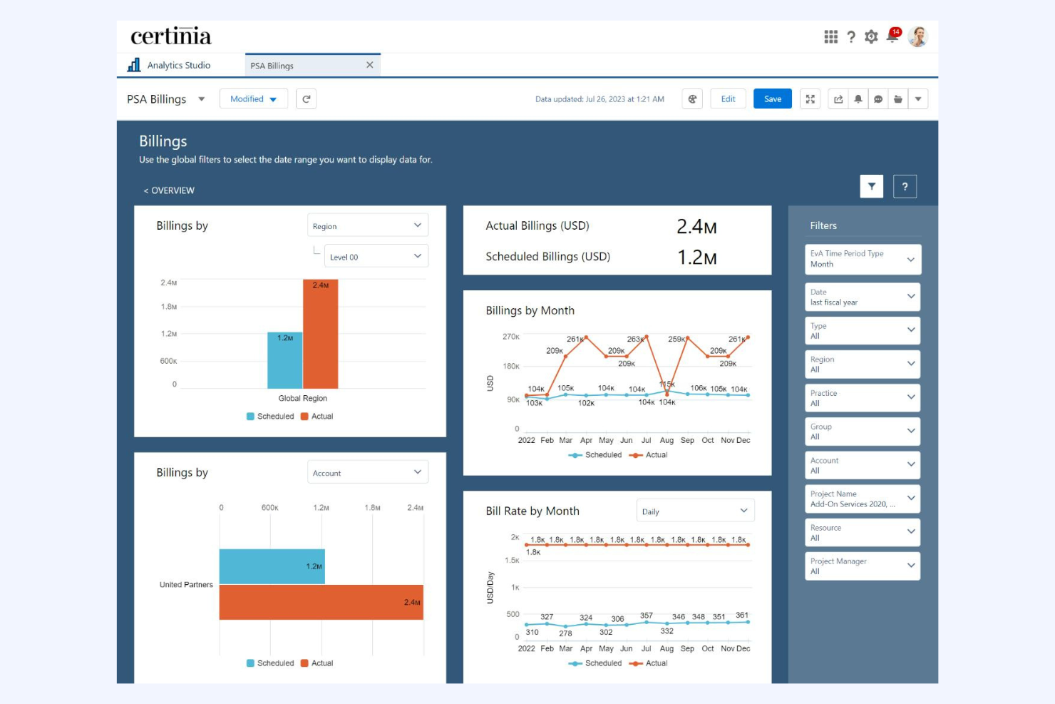 Certinia ERP software unifies finance, projects, and operations in one platform.