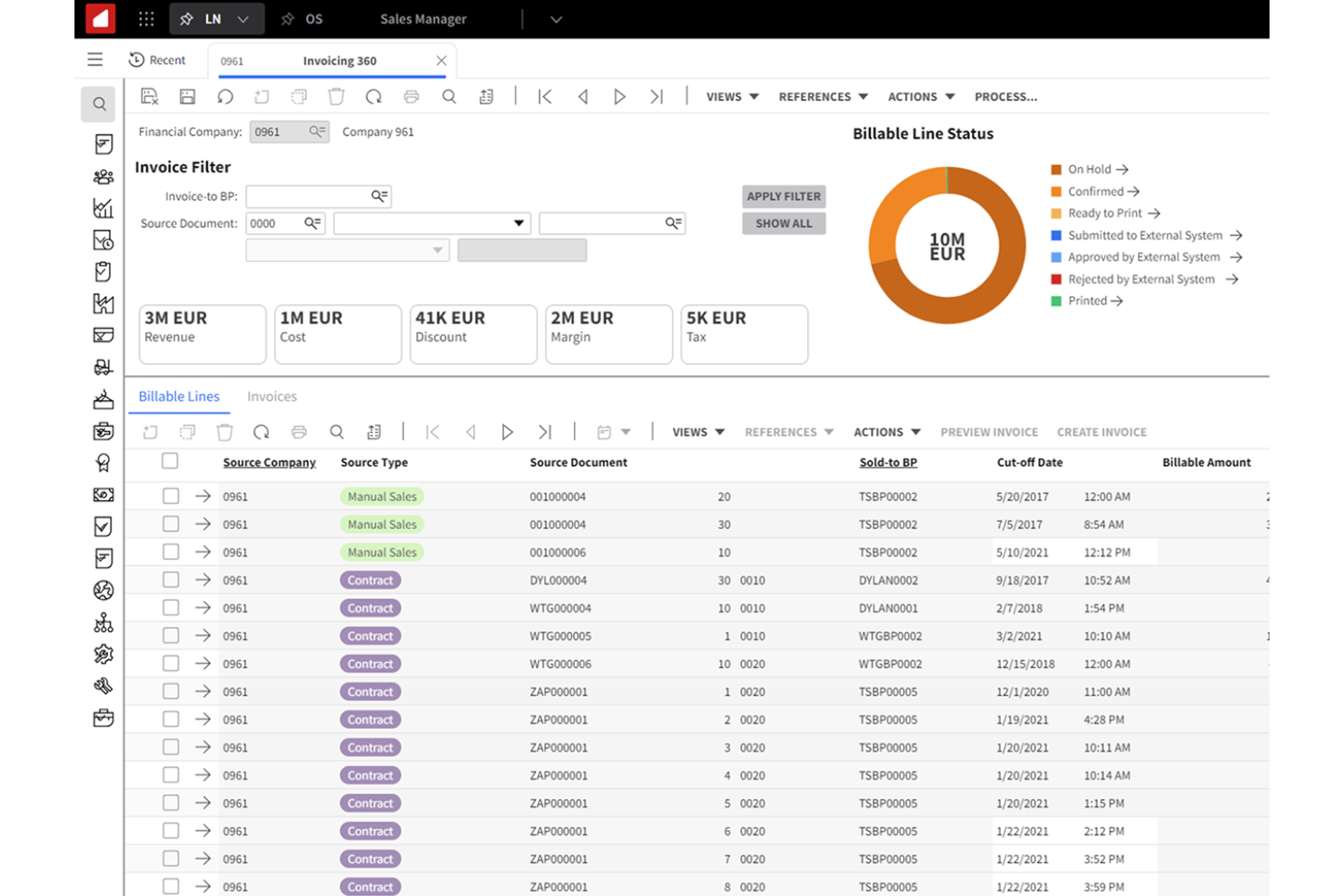Infor integrates finance, supply chain, and industry-specific ops.