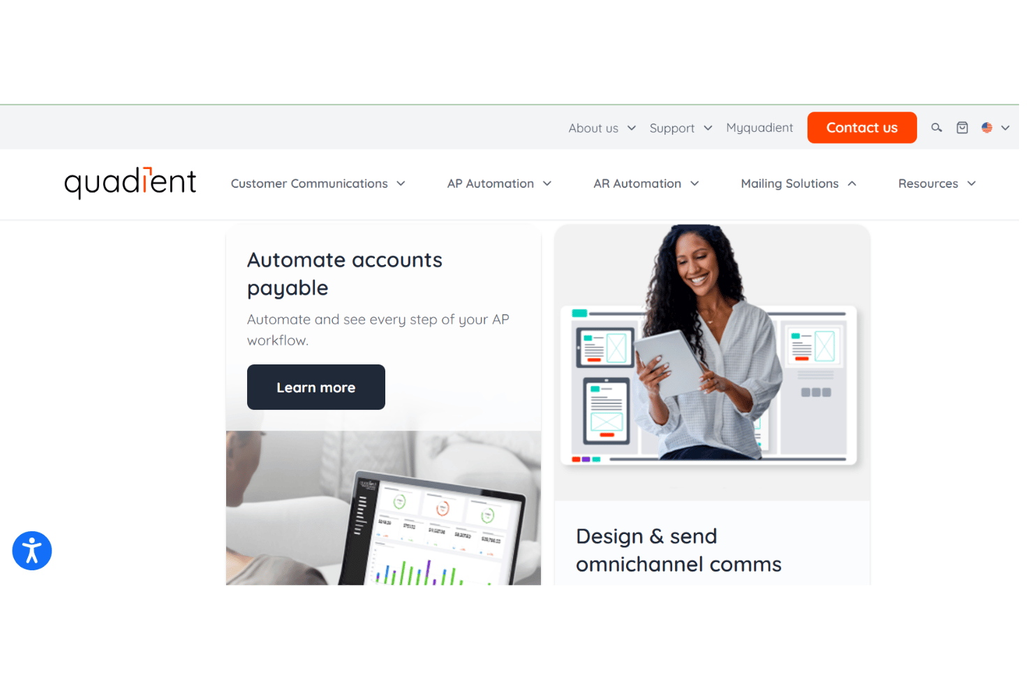 Quadient automates invoicing and payments to improve cash flow management.