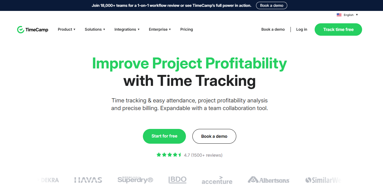 Track time, bill clients, and auto-generate invoices from billable hours.