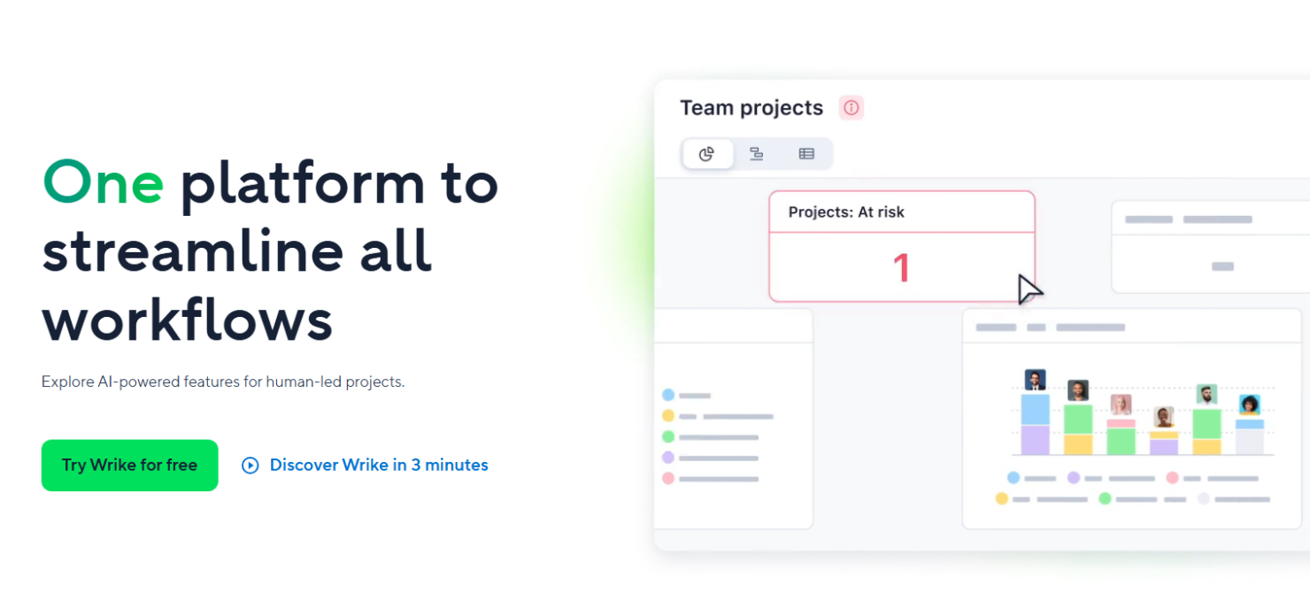 Wrike is free ERP software for task, project, and workflow management.