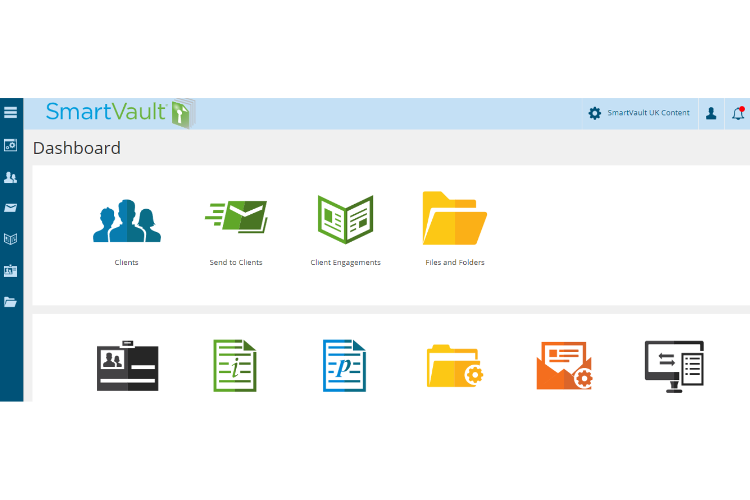 Stores, organizes, and shares accounting documents securely online.