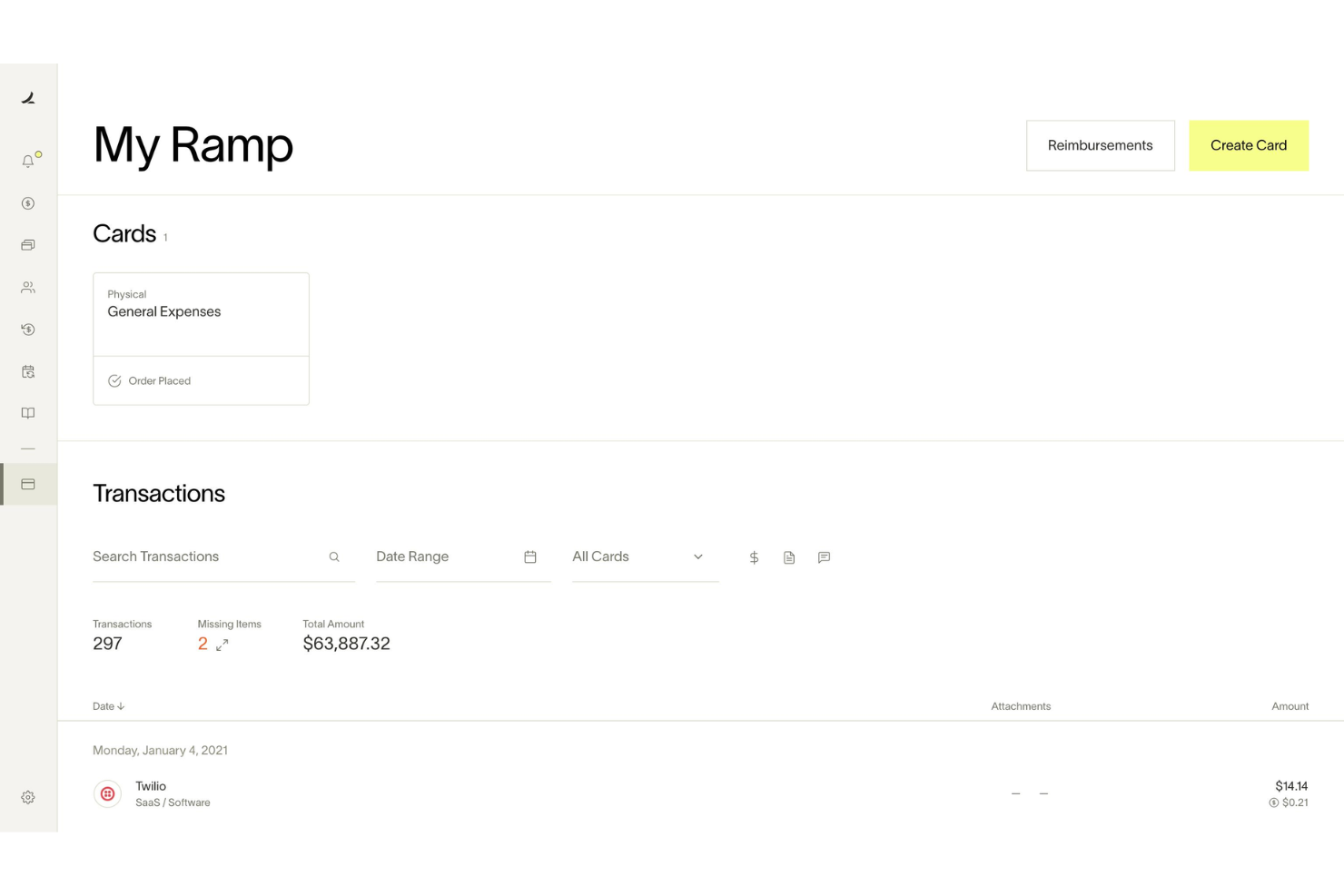 Ramp controls spend, automates expenses, and tracks finances in real time.