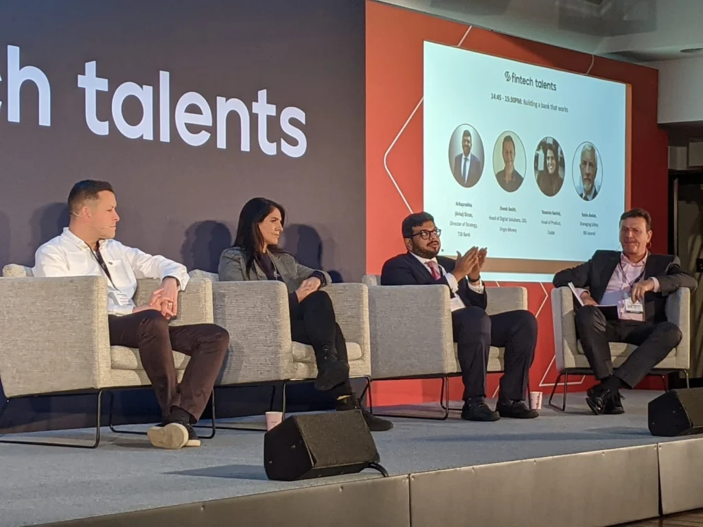 A panel discussion at the FTT Fintech Festival North America