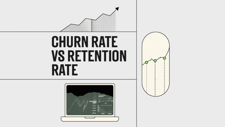 churn rate vs retention rate featured image