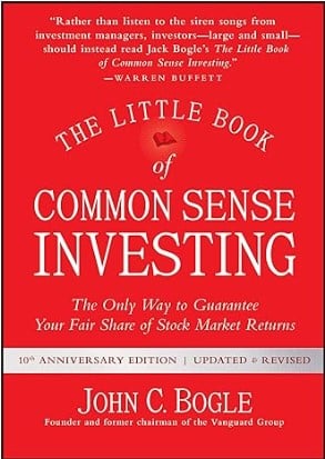 The Little Book of Common Sense Investing - The Only Way to Guarantee Your Fair Share of Stock Market Returns - finance book for beginners