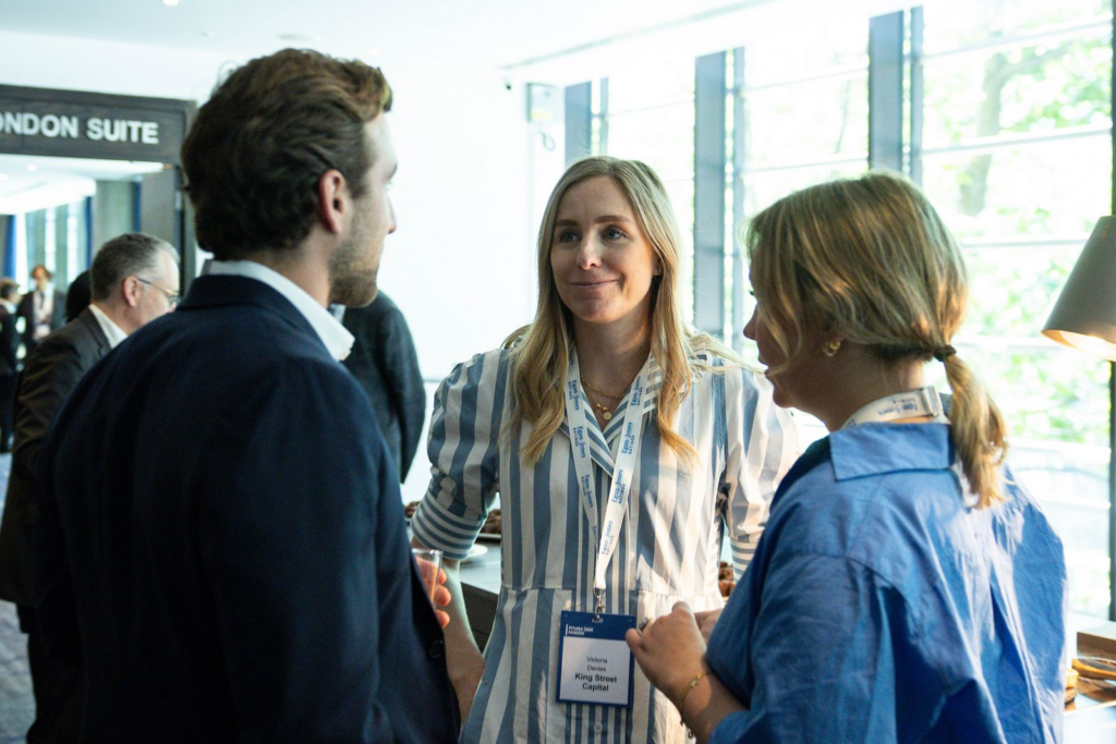 Attendees networking at the PDI Europe Forum