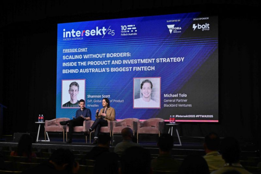 Panel discussion taking place on the Intersekt festival stage