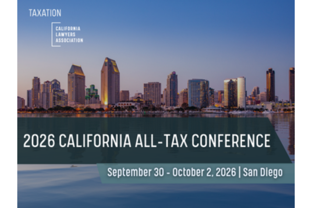 California All-Tax Conference screenshot