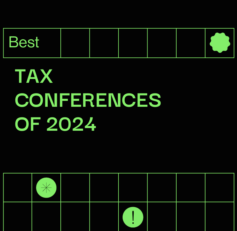 Tax conferences of 2024 best events