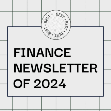 Finance newsletter of 2024 generic best of