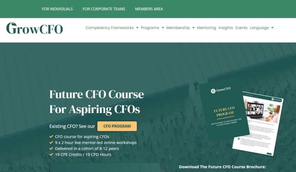 9 Best CFO Training Courses In 2025 - The CFO Club