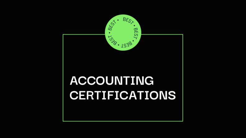 Accounting certifications generic best of