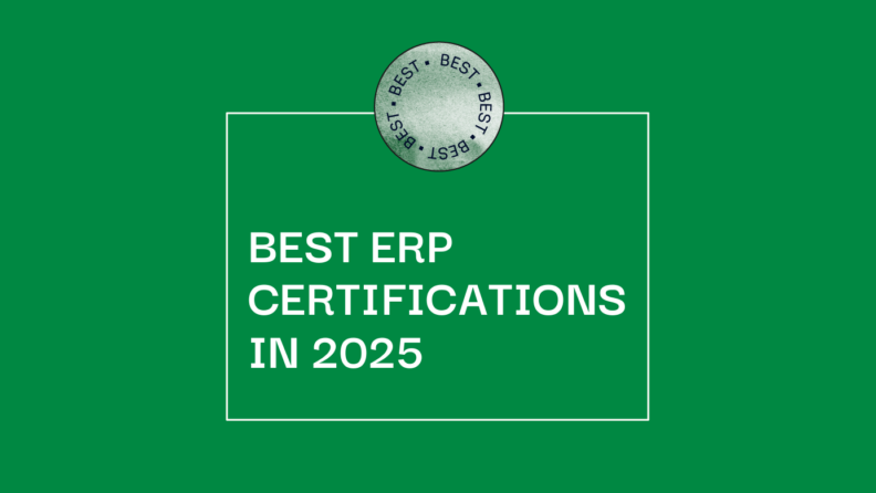 Best erp certifications in 2025 generic best of