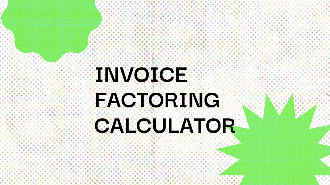 Invoice factoring calculator standard editorial post