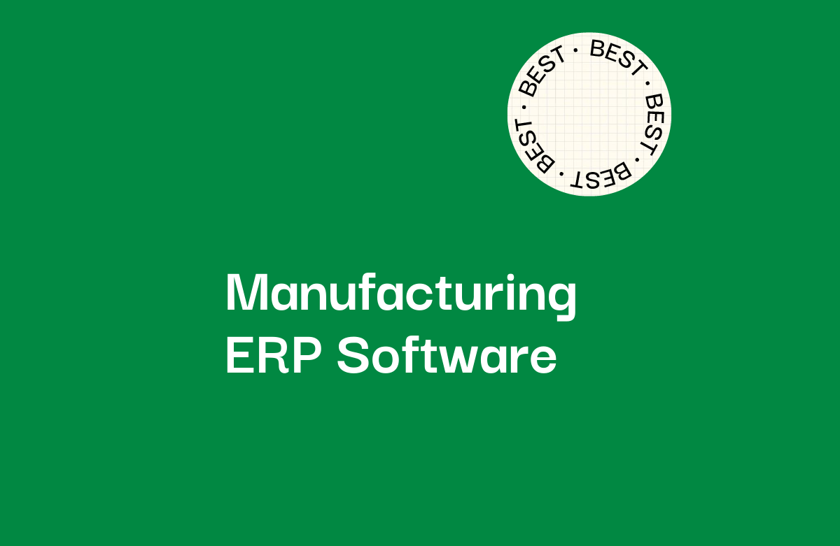 10 Best Manufacturing ERP Software Picks For 2026