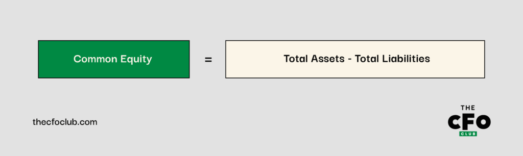 common equity alternative formula