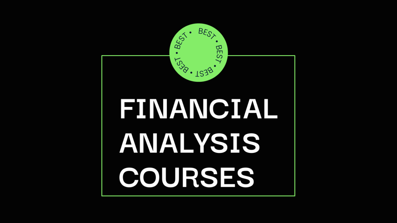 Financial analysis courses generic best of 91805
