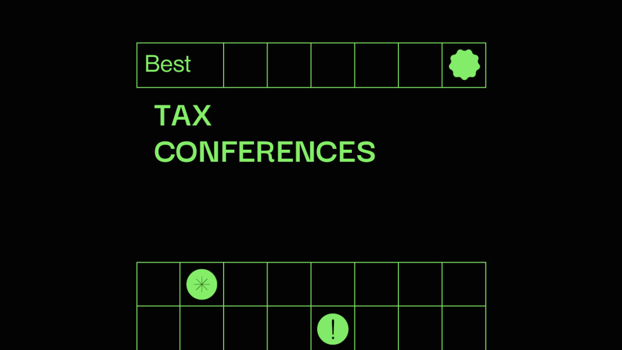 Tax conferences best events 48809