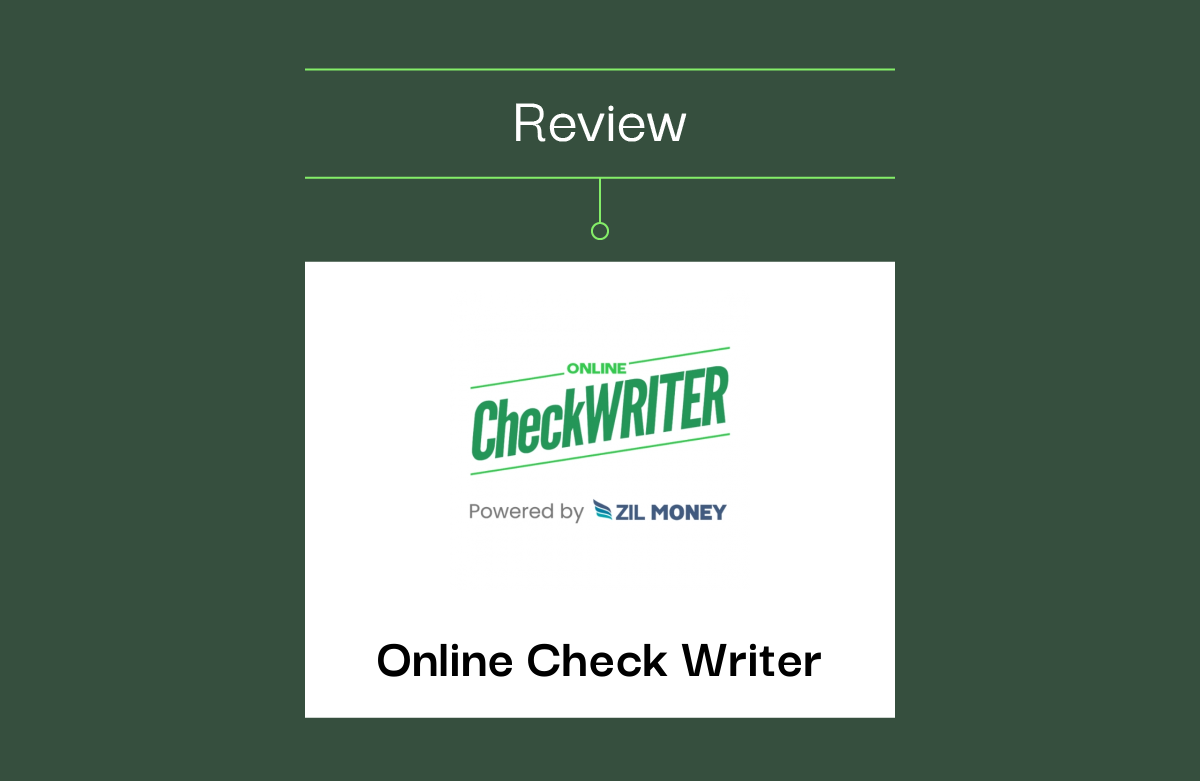 Online Check Writer Online Check Writer Review: Pros, Cons, Features and Pricing