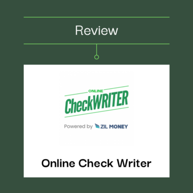 Online check writer Product Review 25195