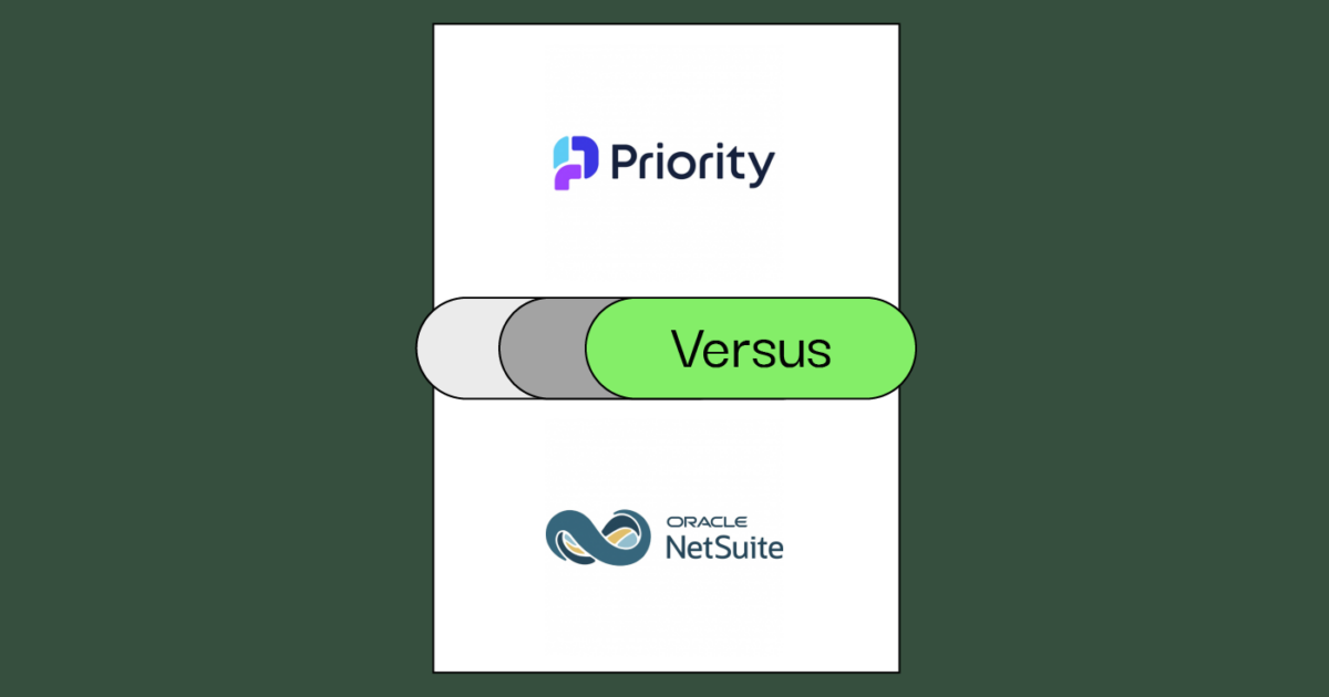 Priority Software vs. Oracle NetSuite: Expert ERP Comparison and ...