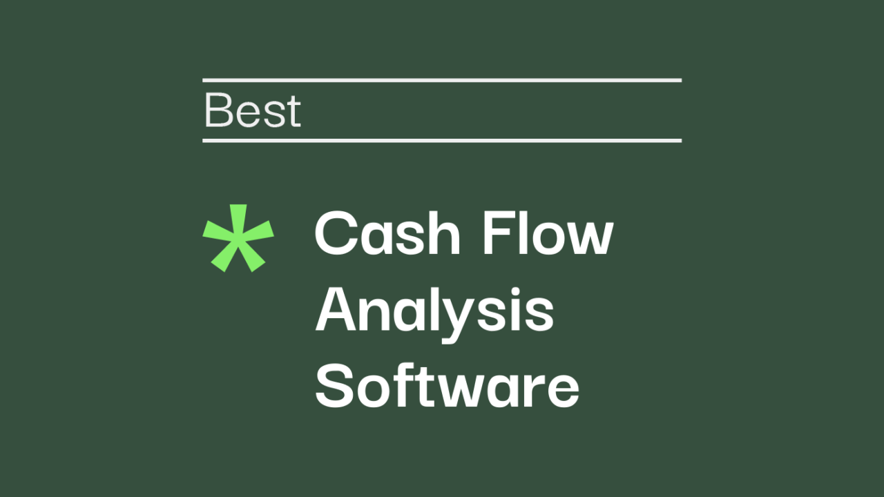Cash flow analysis software best tools 42520