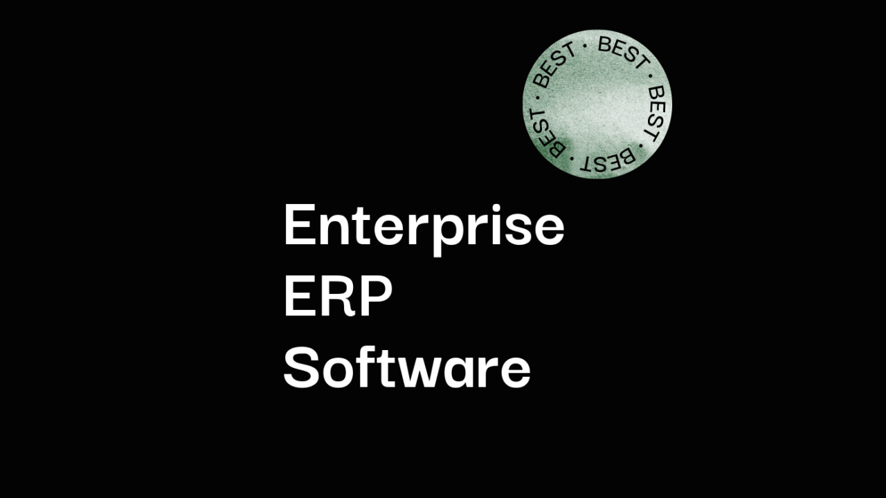 10 Best Enterprise ERP Software in 2026