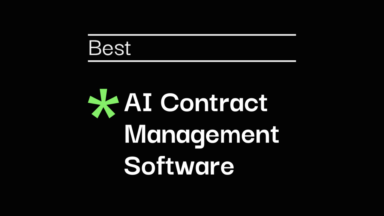 Ai contract management software best tools 12753