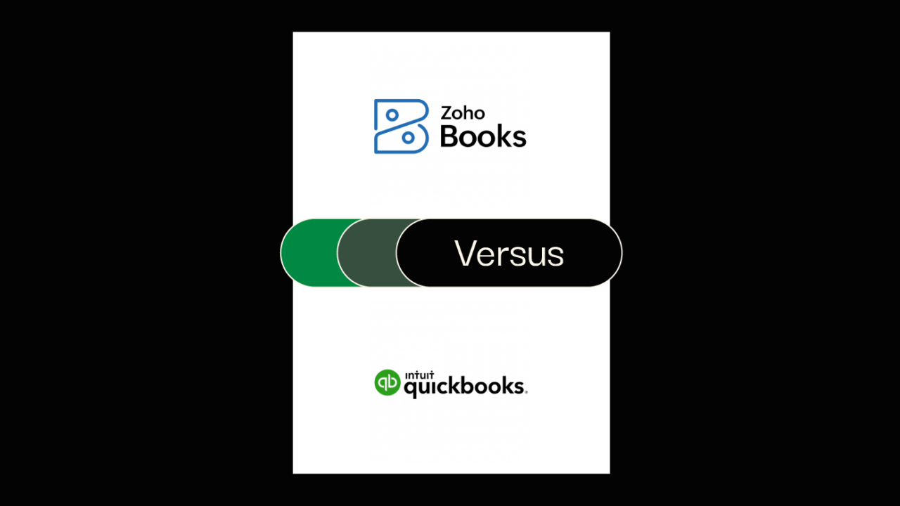 Zoho books Versus Quickbooks 65624